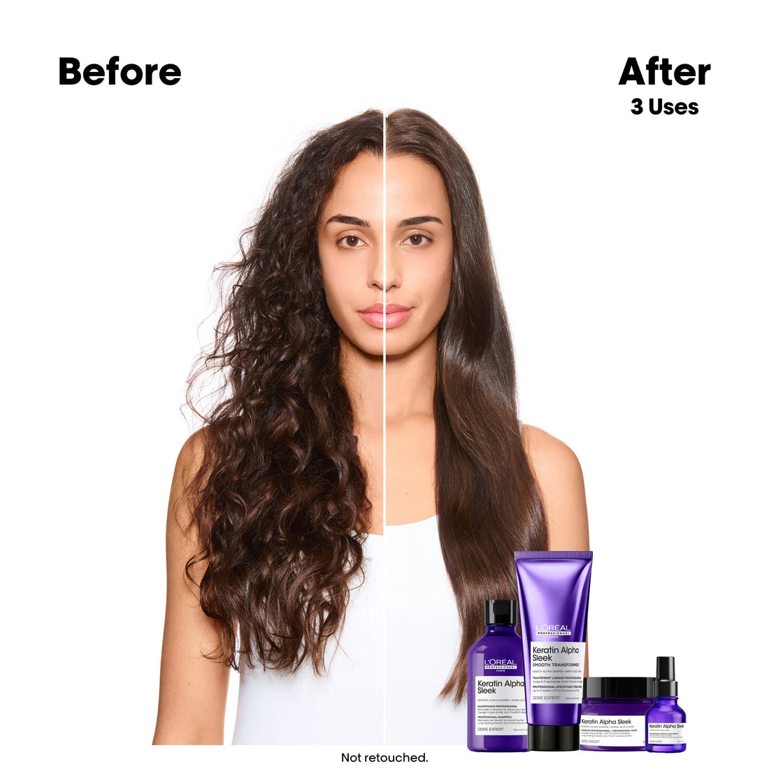 Loreal Professionnel Keratin Alpha Sleek Shampoo 300ml