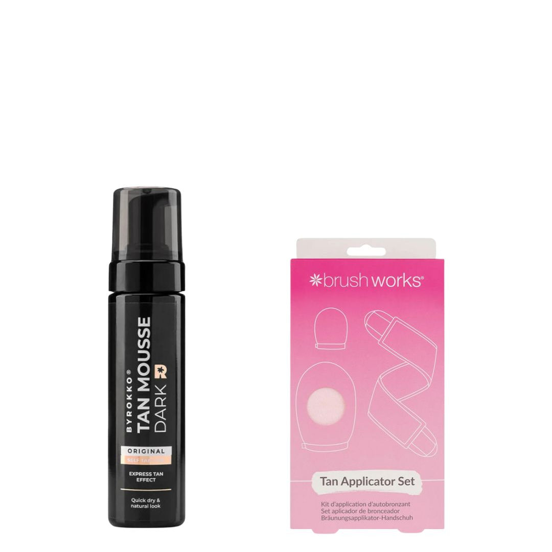 Byrokko Tan Mousse Self Tanning Mousse Set