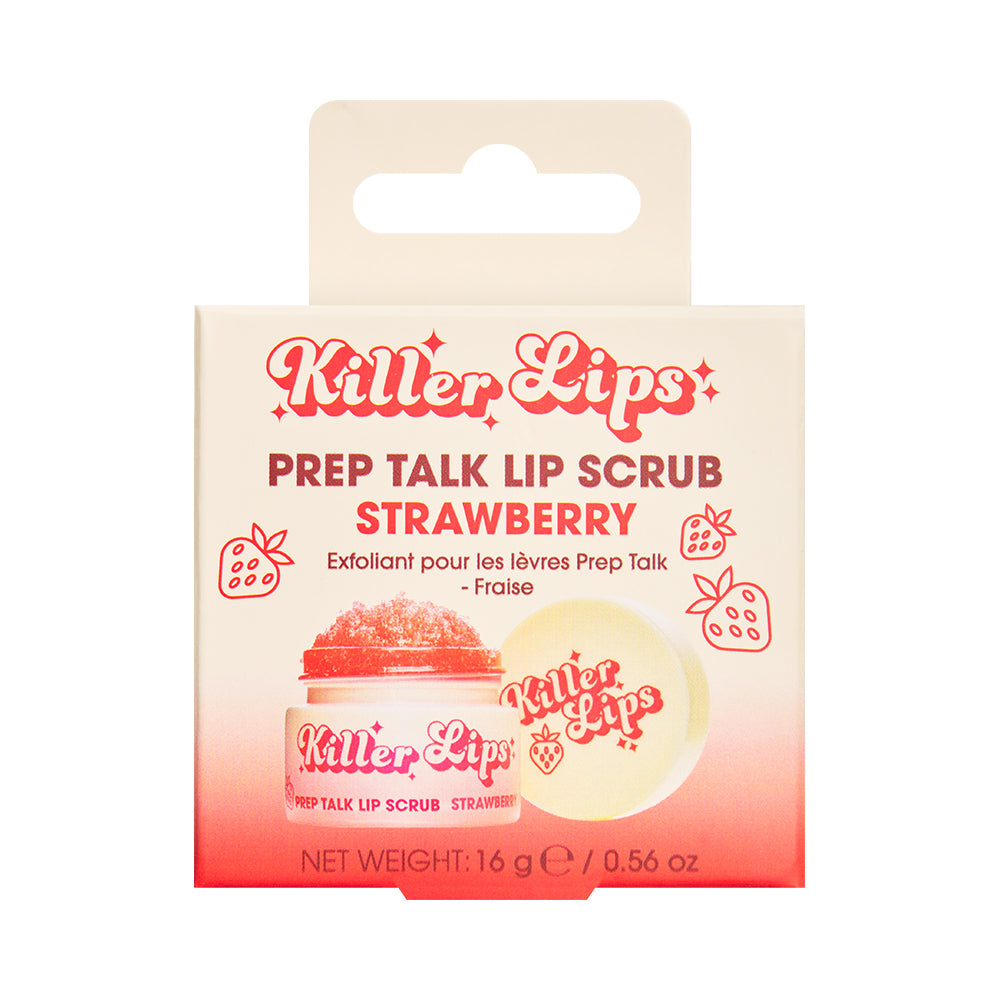 Killer Lips PrepTalk Lip Scrub Strawberry 16gr