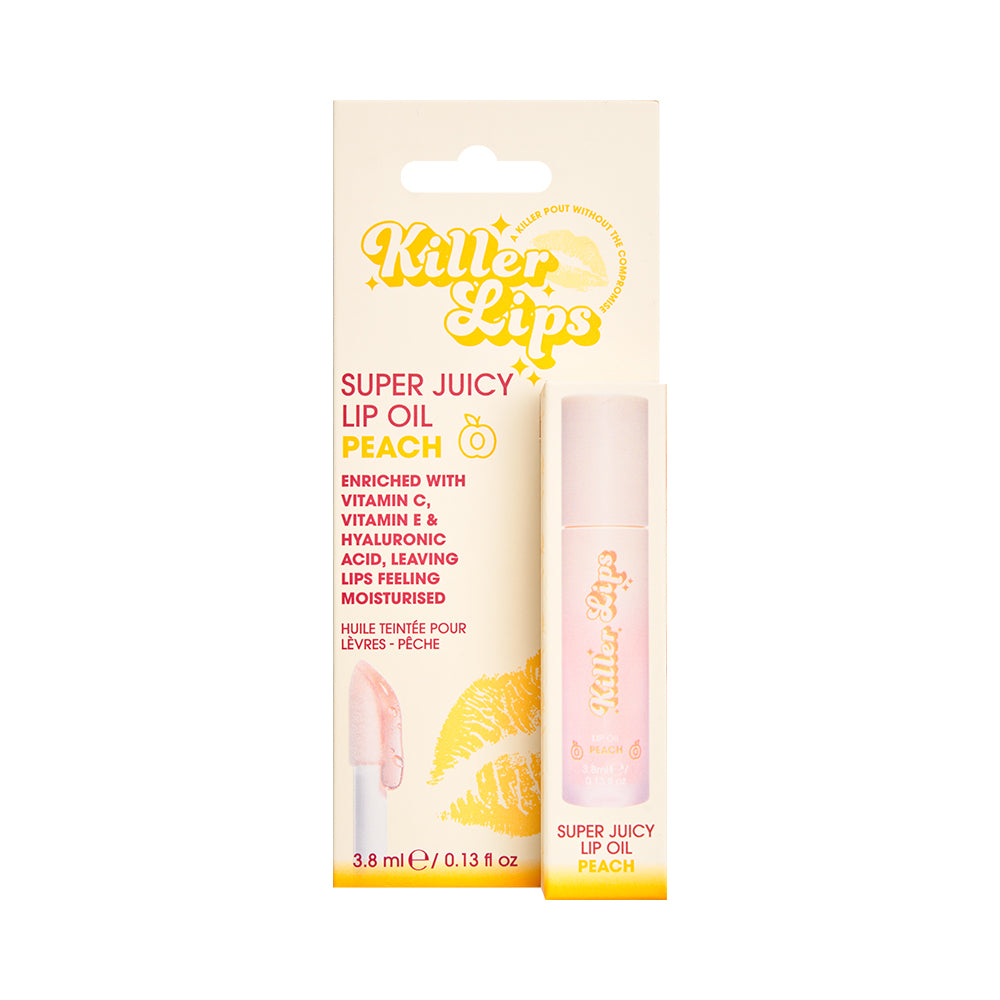 Killer Lips SuperJuicy Lip Oil Peach 3.8ml