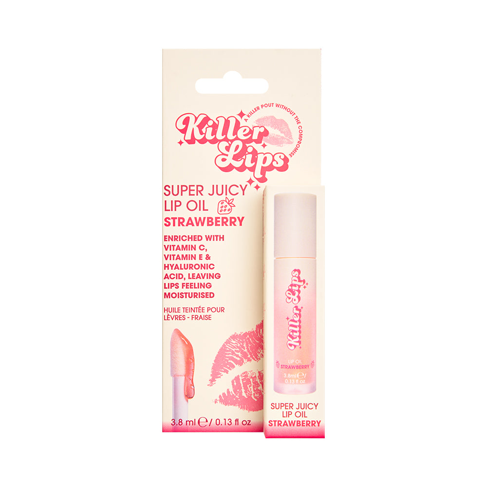 Killer Lips SuperJuicy Lip Oil Strawberry 3.8ml