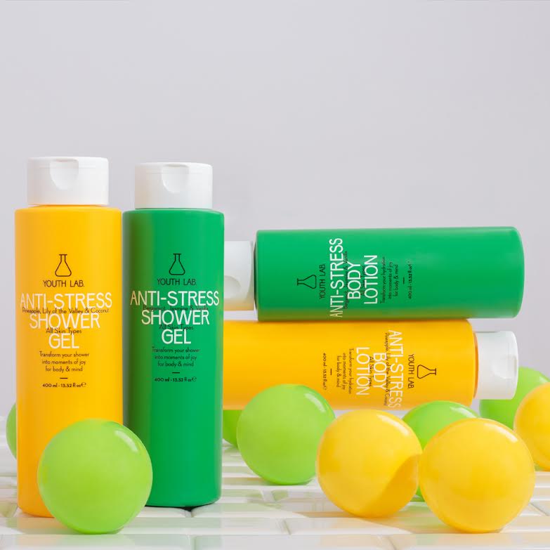 Youth Lab Anti-Stress Shower Gel Bergamot, Jasmine & Vanilla 400 ml