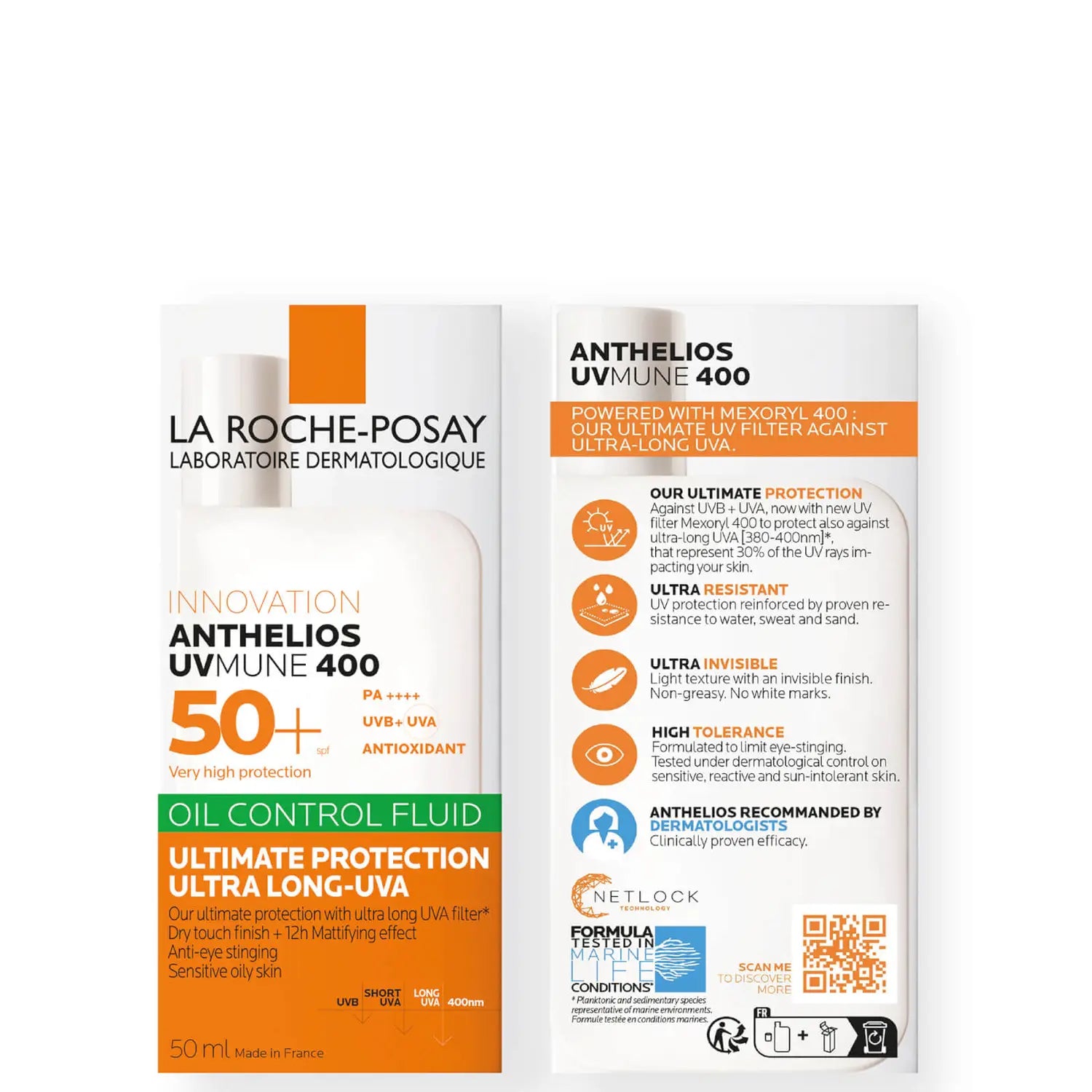 La Roche Posay Anthelios Uvmune 400 Oil Control Fluid Spf 50+ 50ml