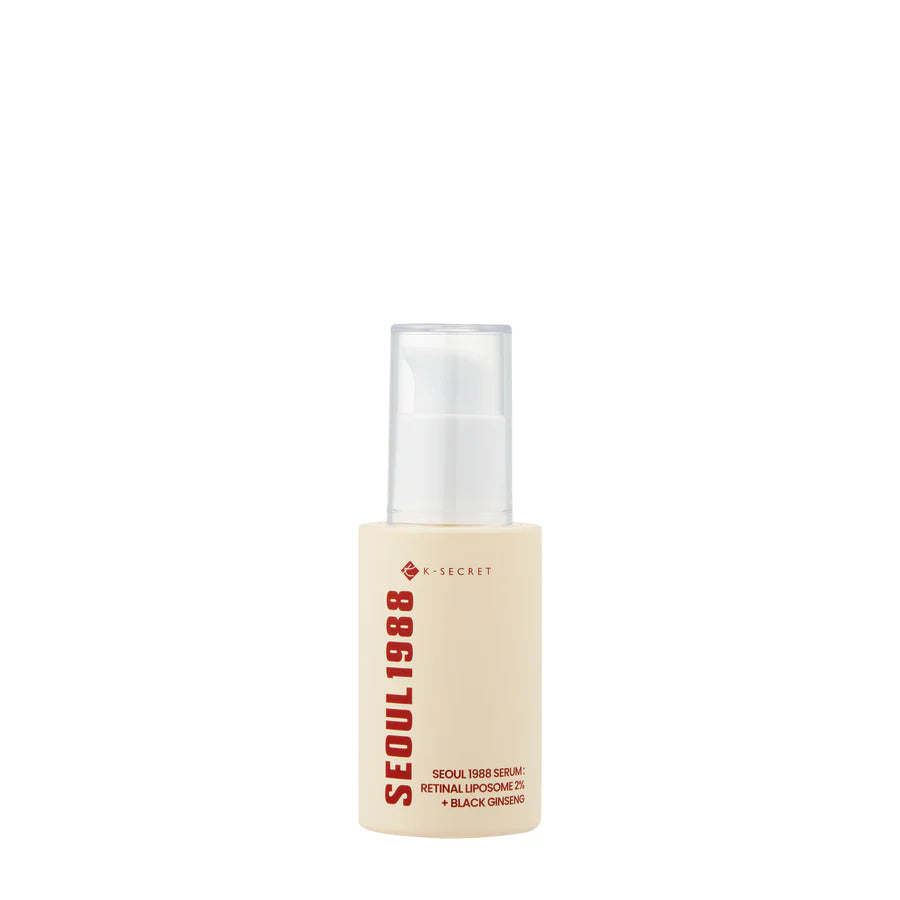 Ksecret Seoul 1988 Serum: Retinal Liposome 2% + Black Ginseng 30ml