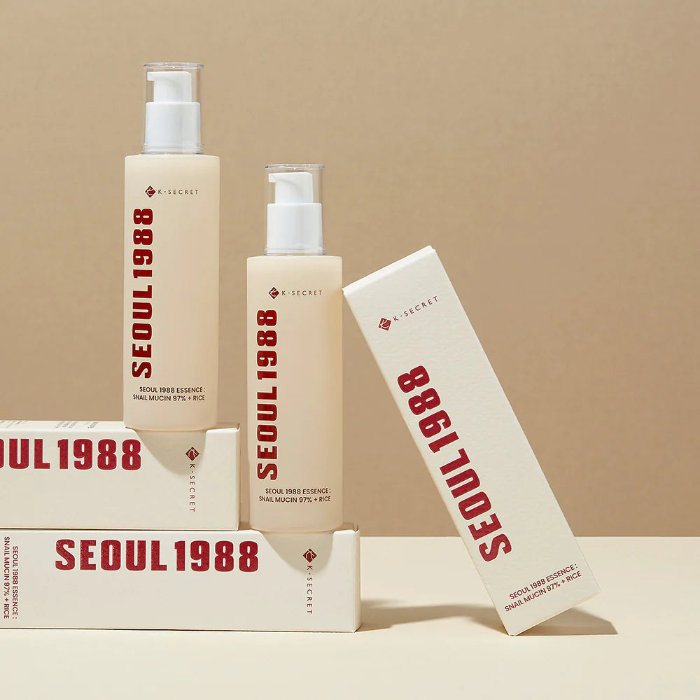Ksecret Seoul 1988 Essence Snail Mucin 97% + Rice 100ml