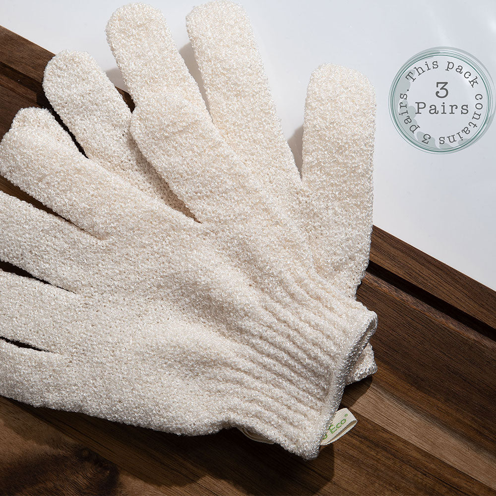 So Eco Exfoliating Gloves – 3 Pack