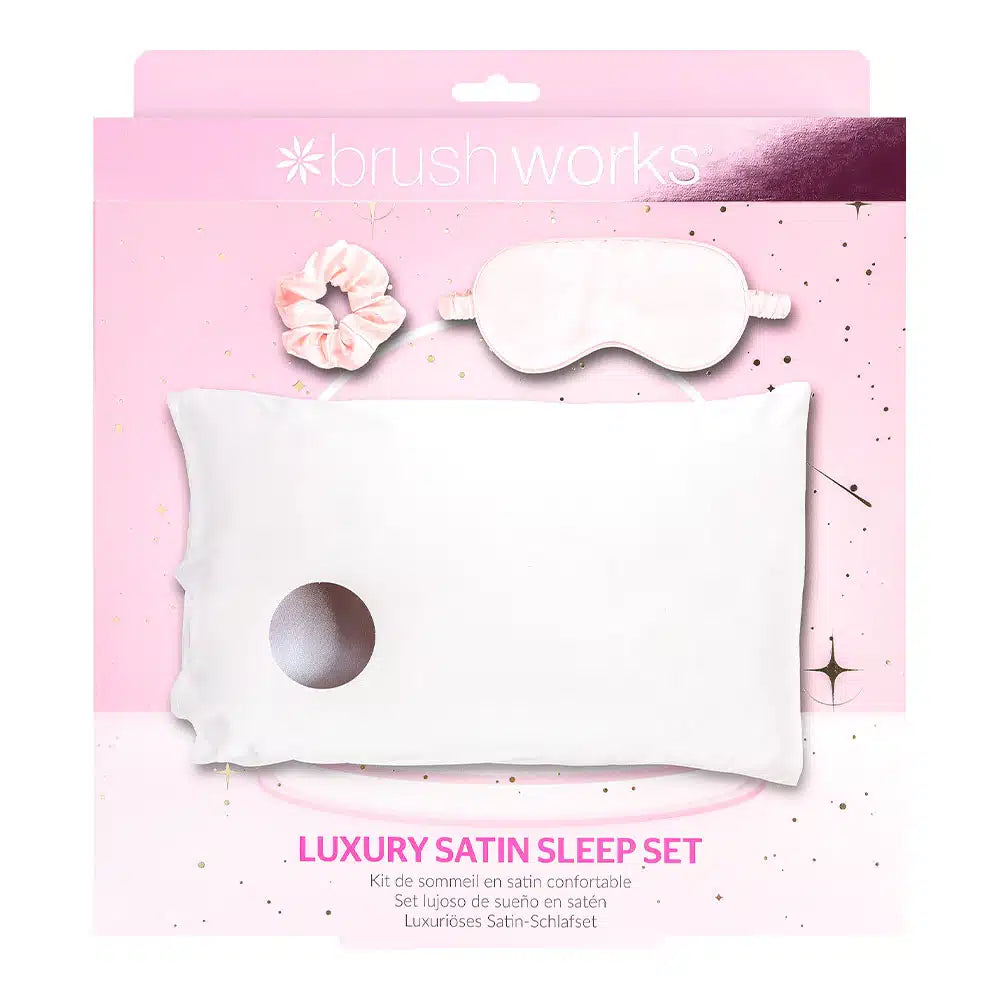 Brushworks Luxury Satin Sleep Set 3 pcs