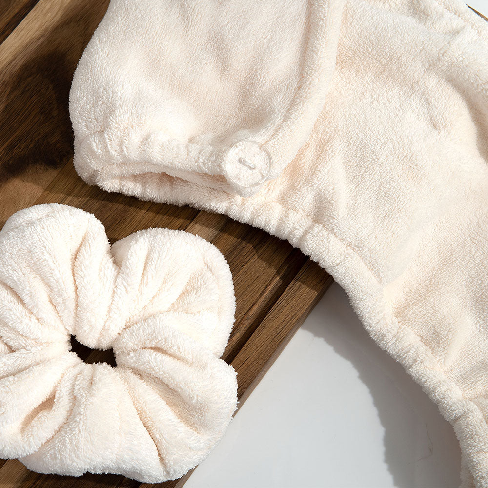 So Eco Bamboo Scrunchie & Hair Towel