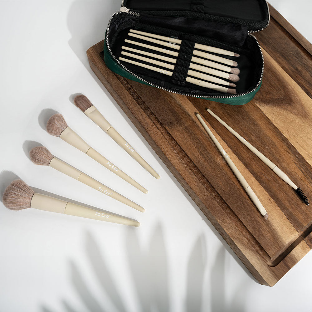 So Eco Flawless 12 Piece Brush & Bag Set