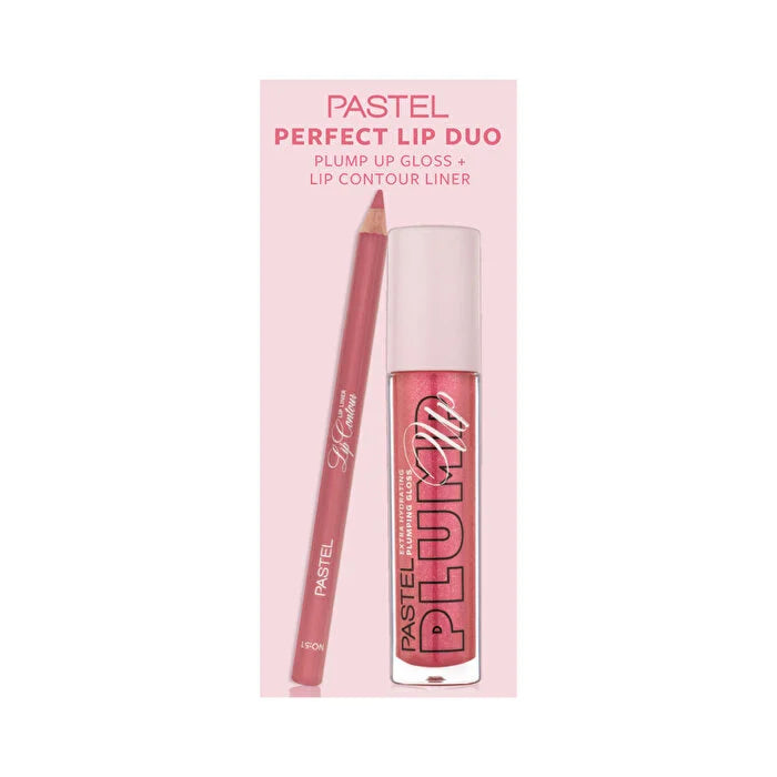 Pastel Plumping Gloss 205 + Pastel Lip Contour Lip Liner