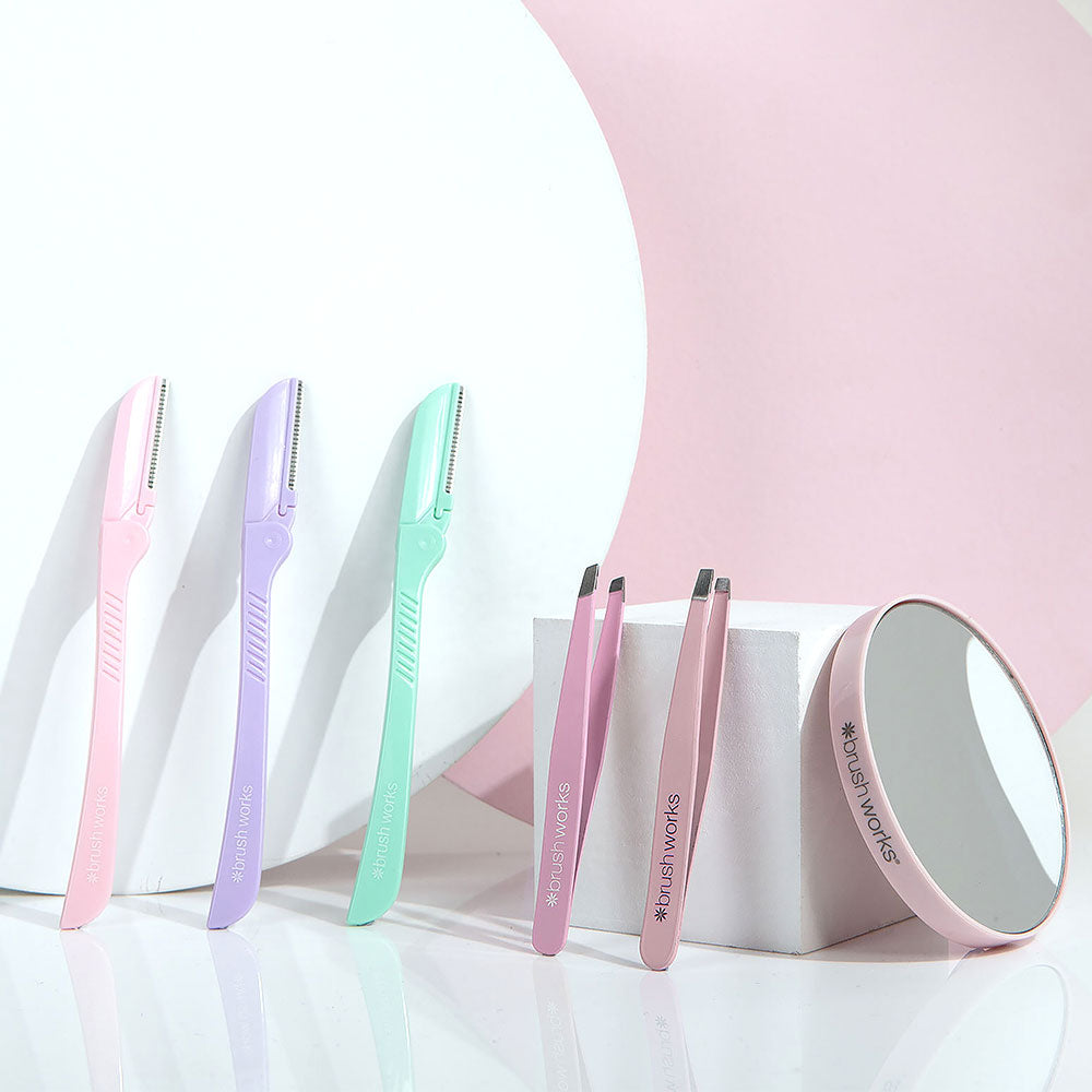 Brushworks Brow Shaping Set