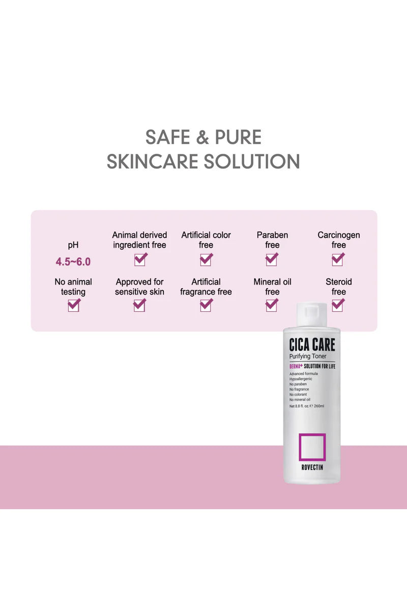 Rovectin Cica Care Balancing Toner 260ml