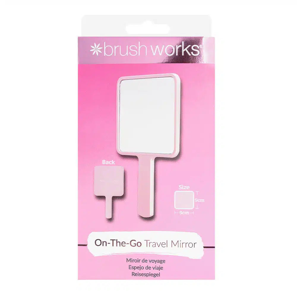 Brushworks On-The-Go Travel Mirror
