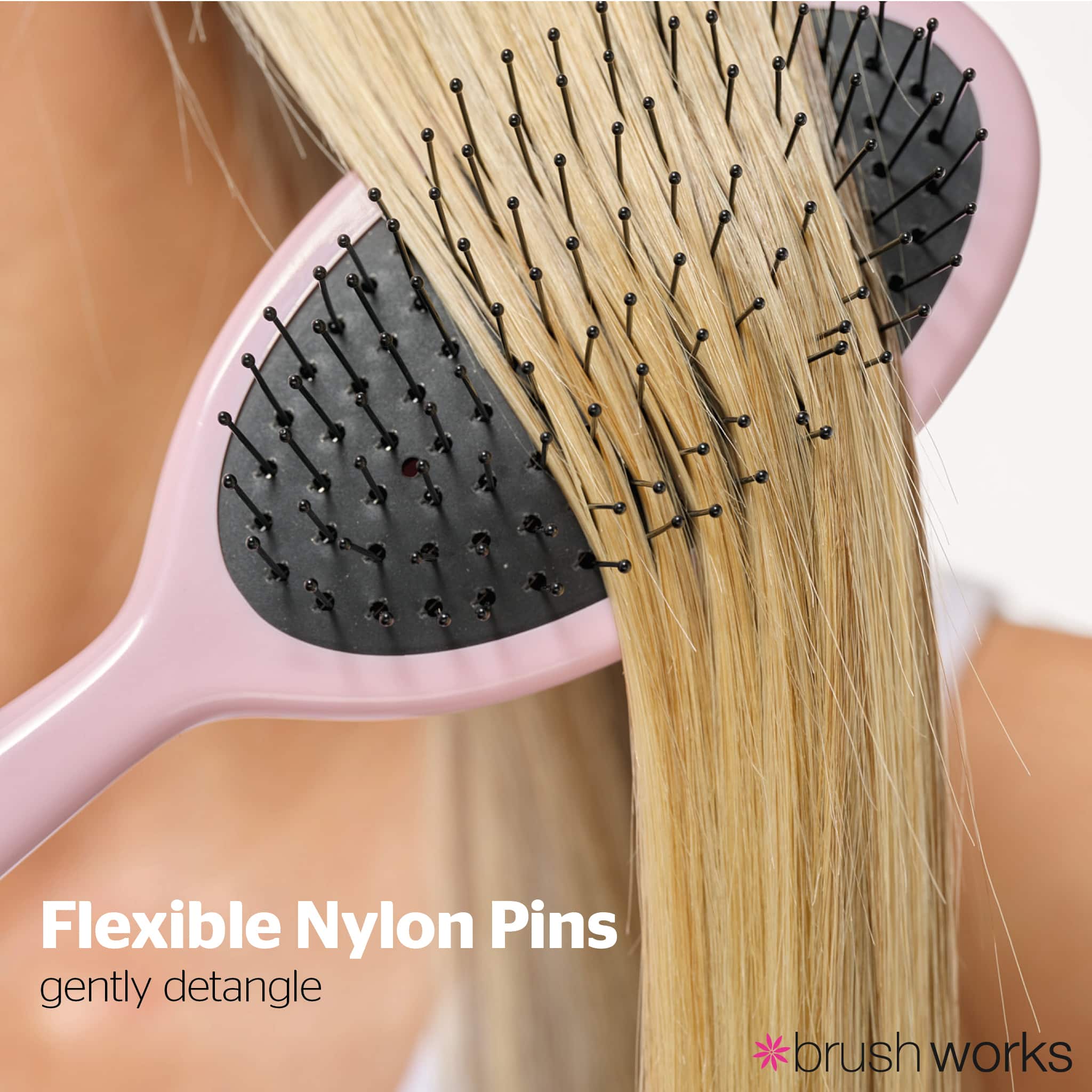 Brushworks Gentle Travel Hair Brush
