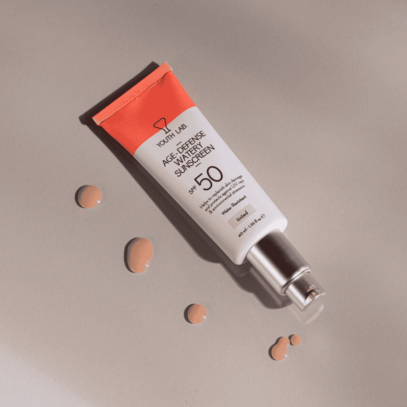 Youth Lab Age Defense Watery Sunscreen SPF50 Tinted 40ml