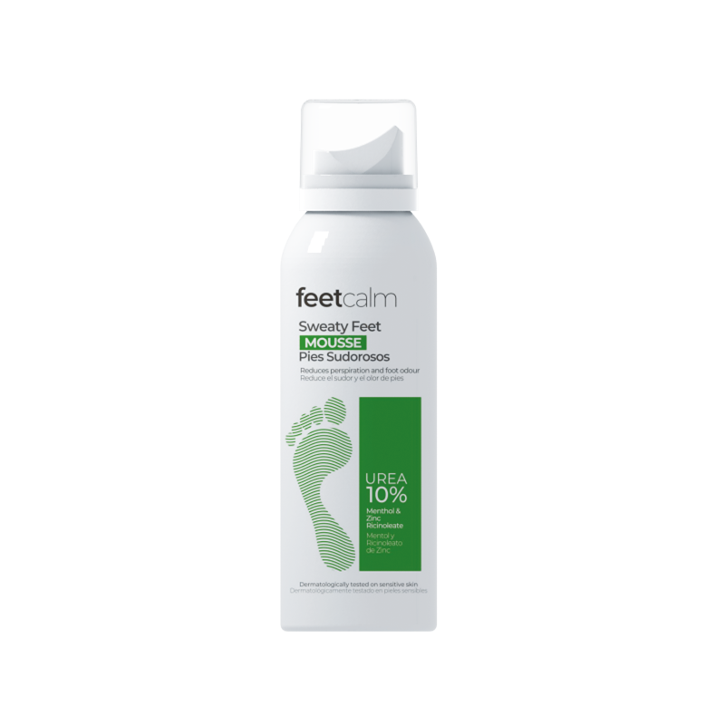 Feetcalm Sweaty Feet Mousse 10% Urea