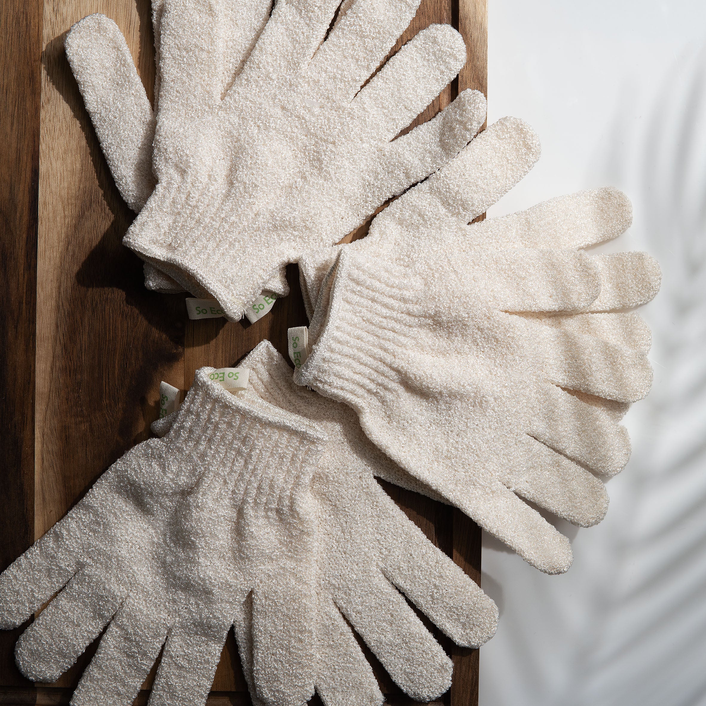 So Eco Exfoliating Gloves – 3 Pack