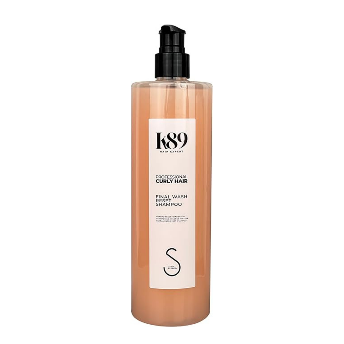 K89 Professional Curly Hair Final Wash-Reset Shampoo 500ml