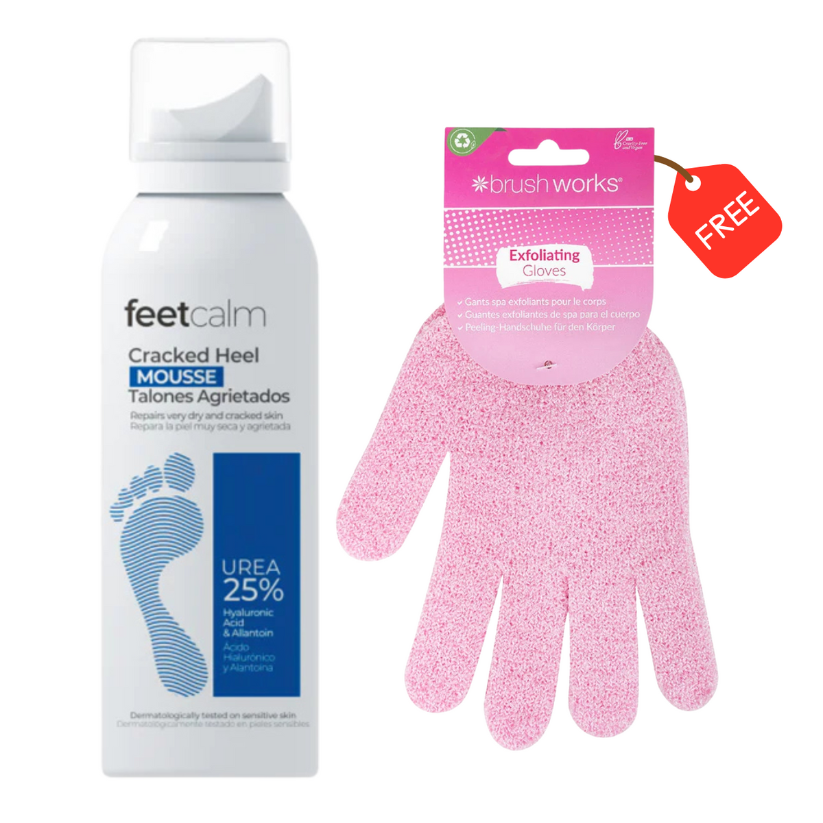 1+1 FALAS Feetcalm Cracked Heel Mousse 25% Urea 125ml
