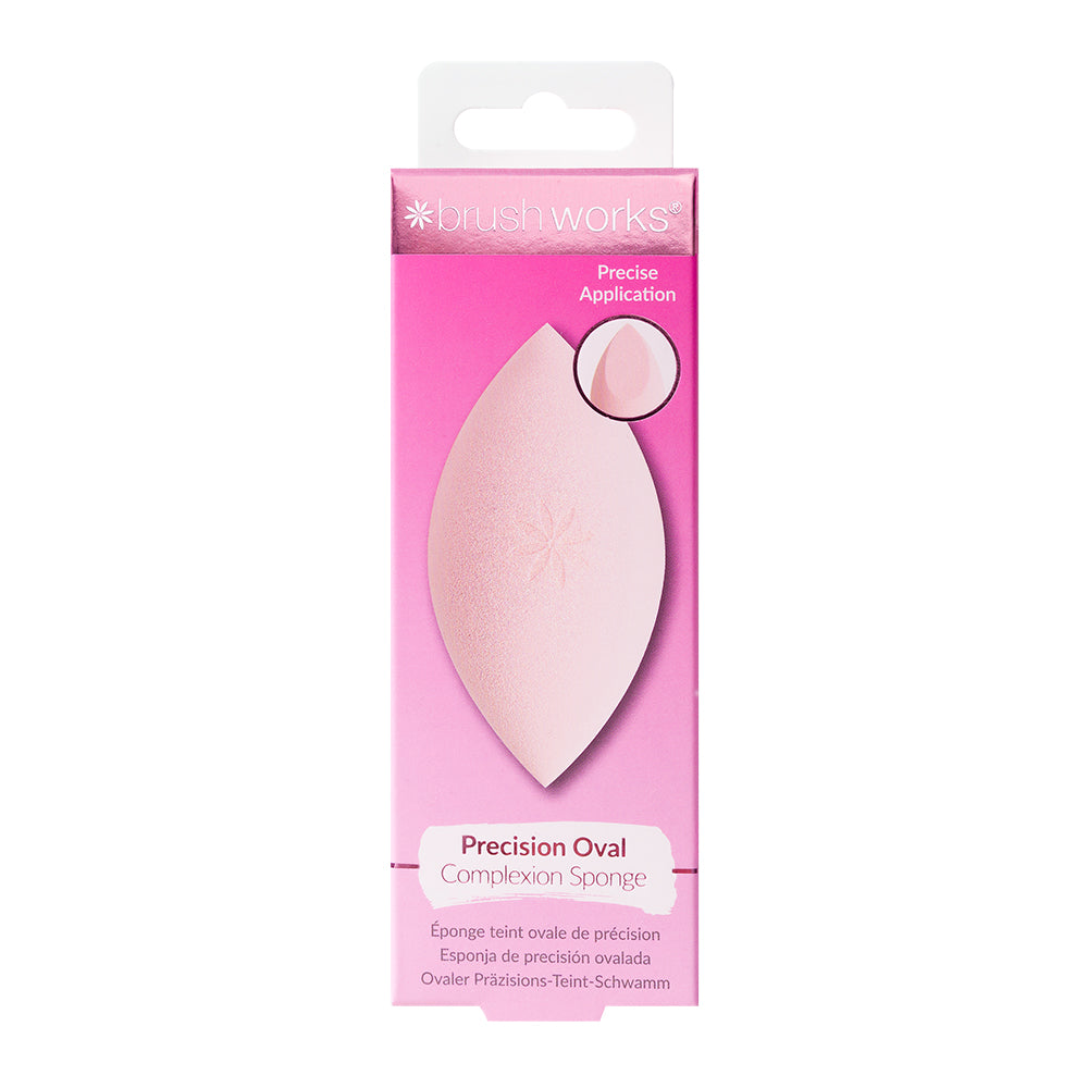 Brushworks Precision Oval Complexion Sponge