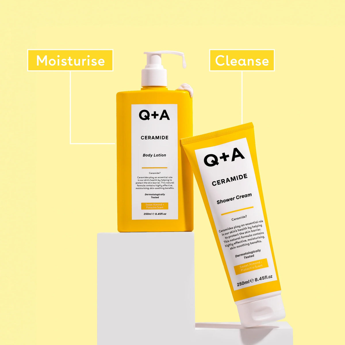 Q+A Ceramide Shower Cream 250ml