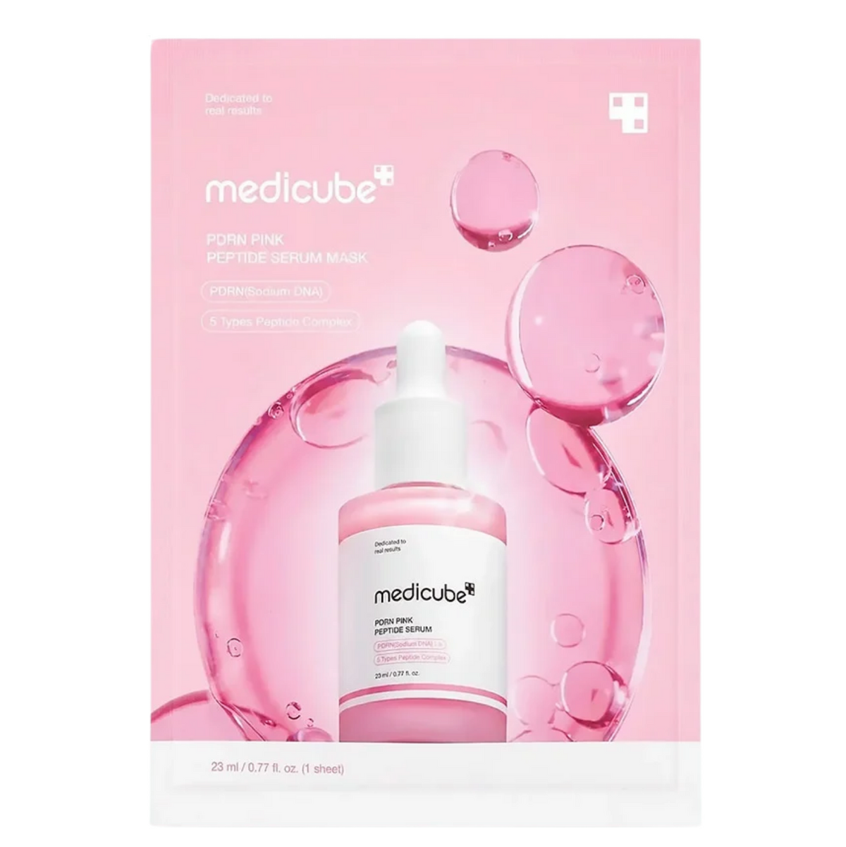 Medicube PDRN Pink Peptide Serum Mask 1 pcs