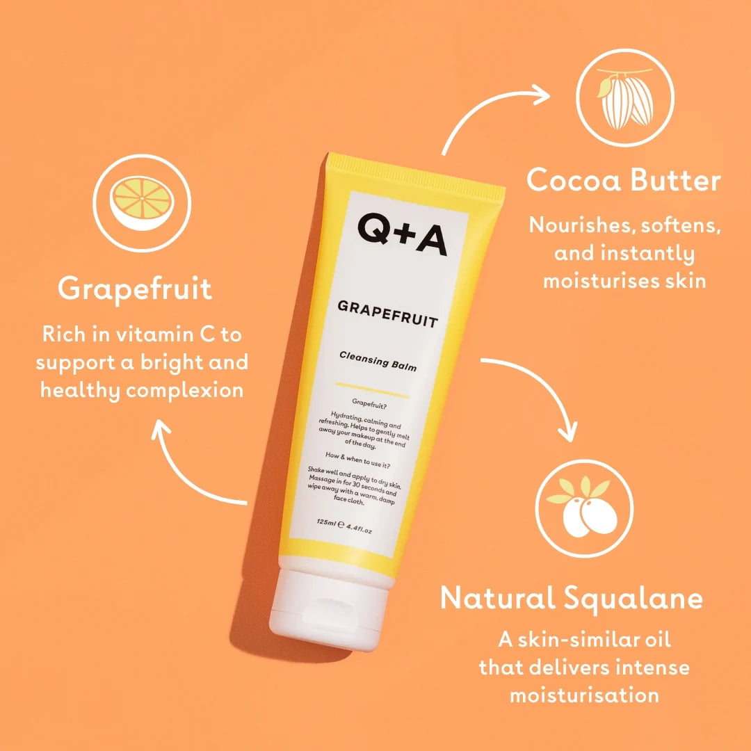 Q+A Grapefruit Cleansing Balm 125 ml