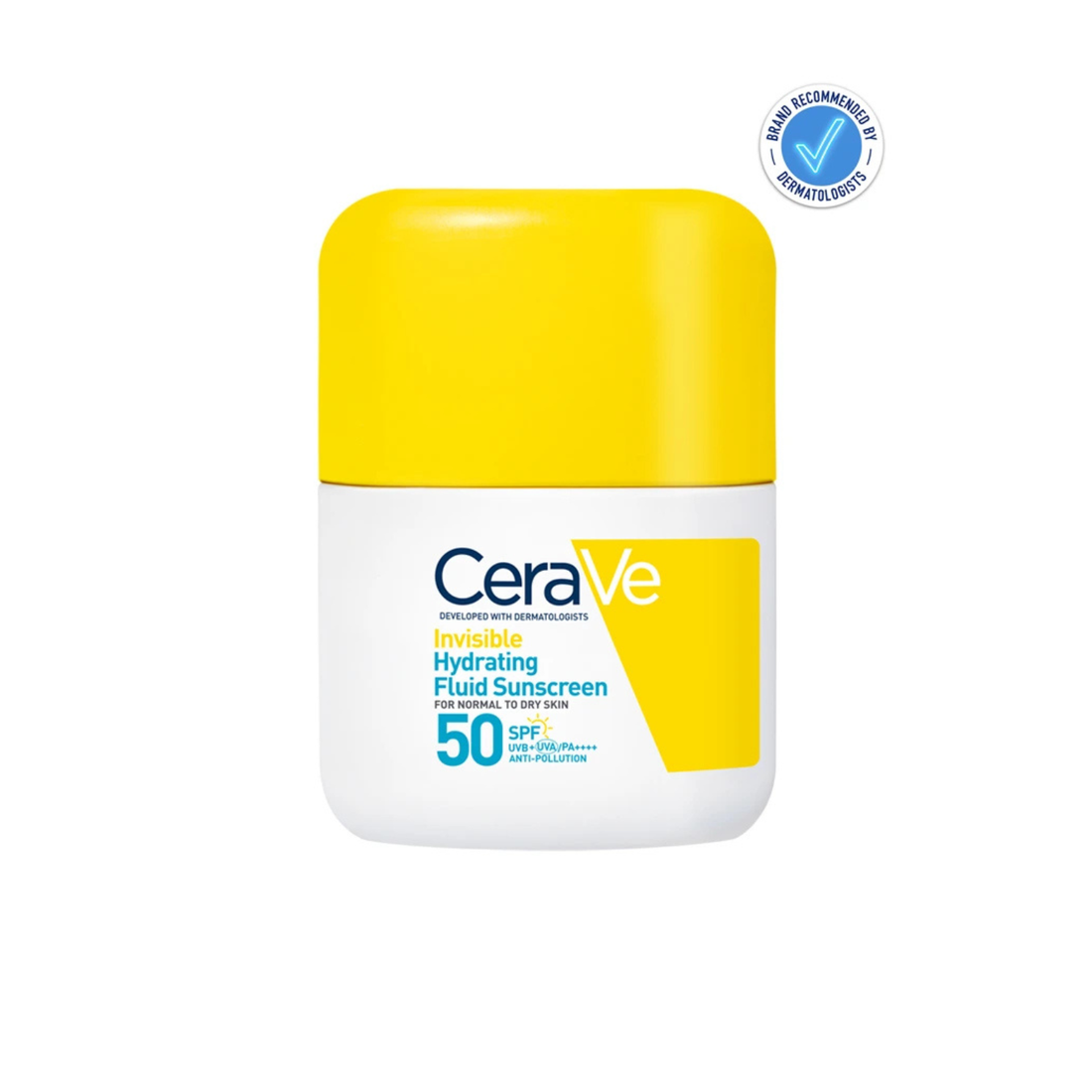 Cerave Invisible Hydrating Fluid Sunscreen Spf 50+ 50ml