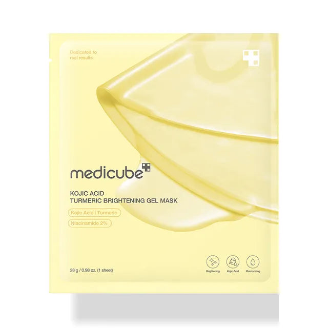 Medicube Kojic Acid Turmeric Brightening Gold Jelly Gel Mask