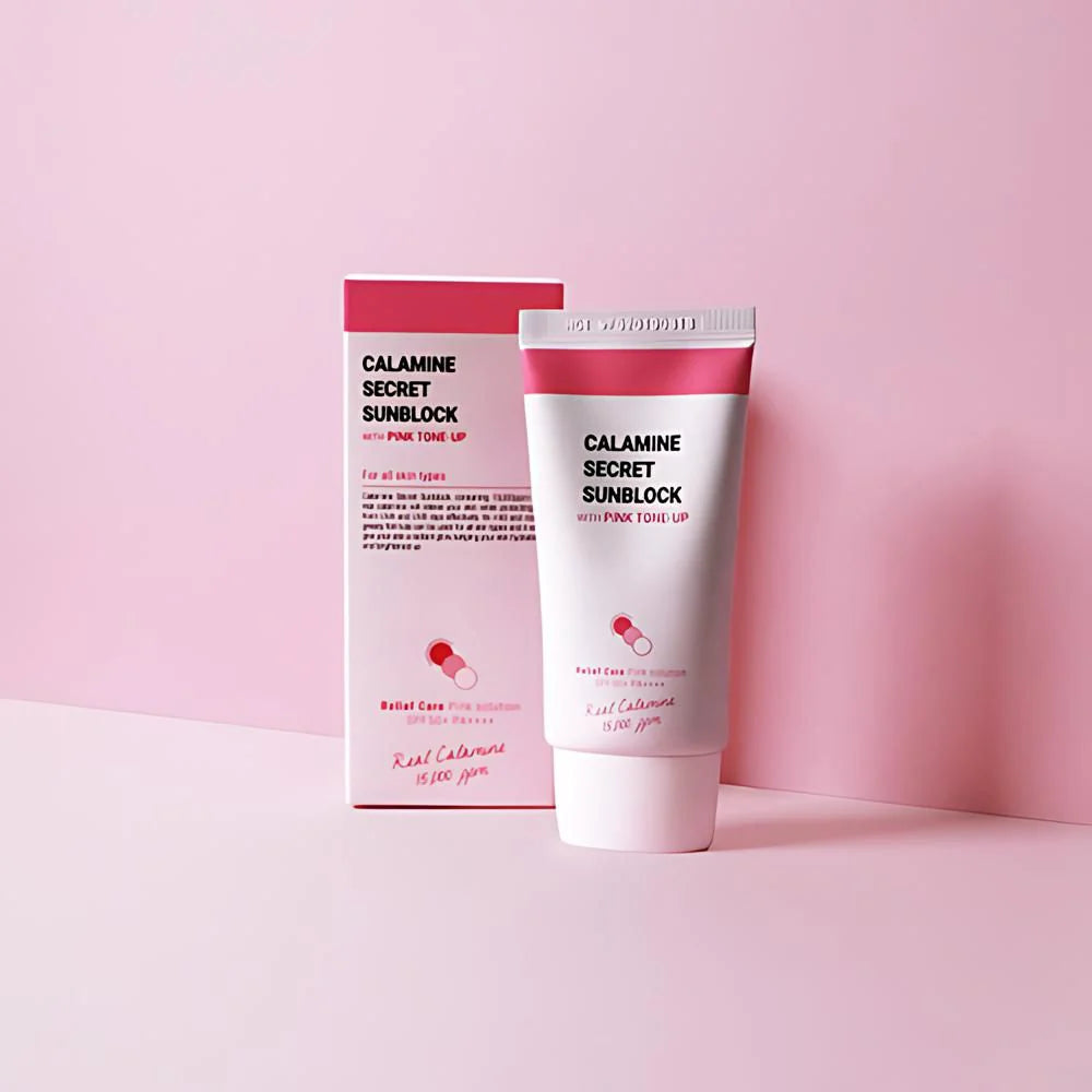 Ksecret Calamine Secret Sunblock Spf50+ PA++++ 50ml
