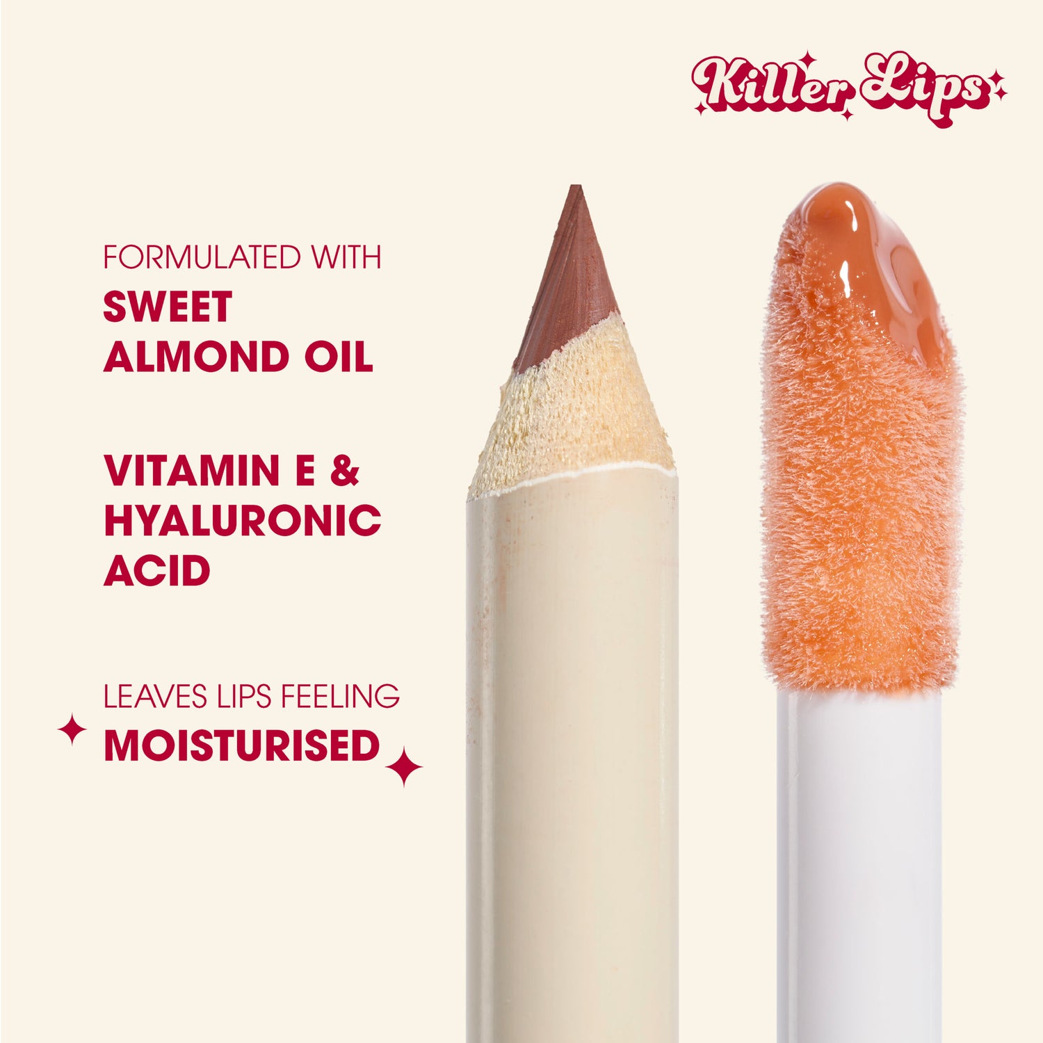 Killer Lips Pucker Up Lip Kit Brown Sugar