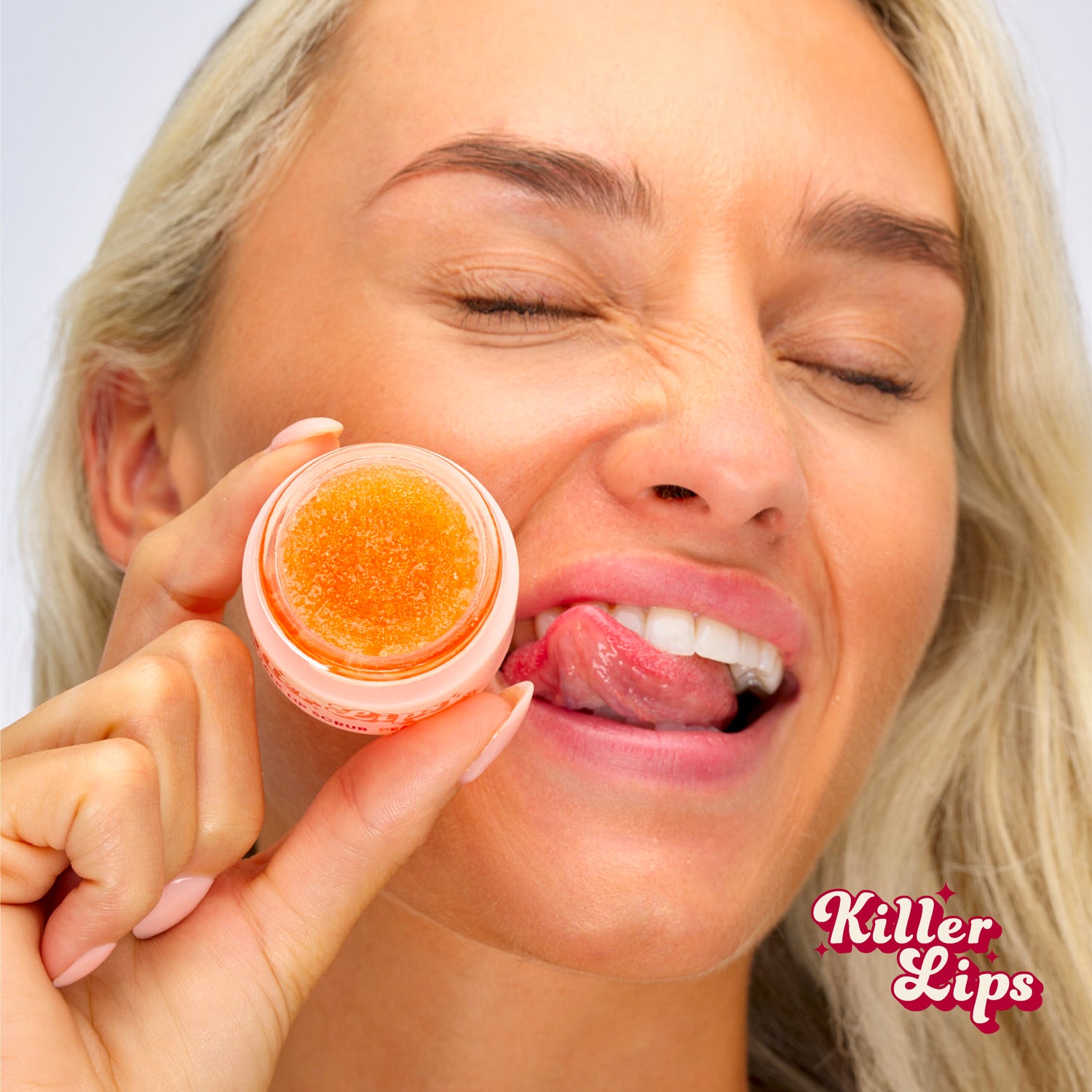Killer Lips Prep Talk Lip Scrub Peach 16gr