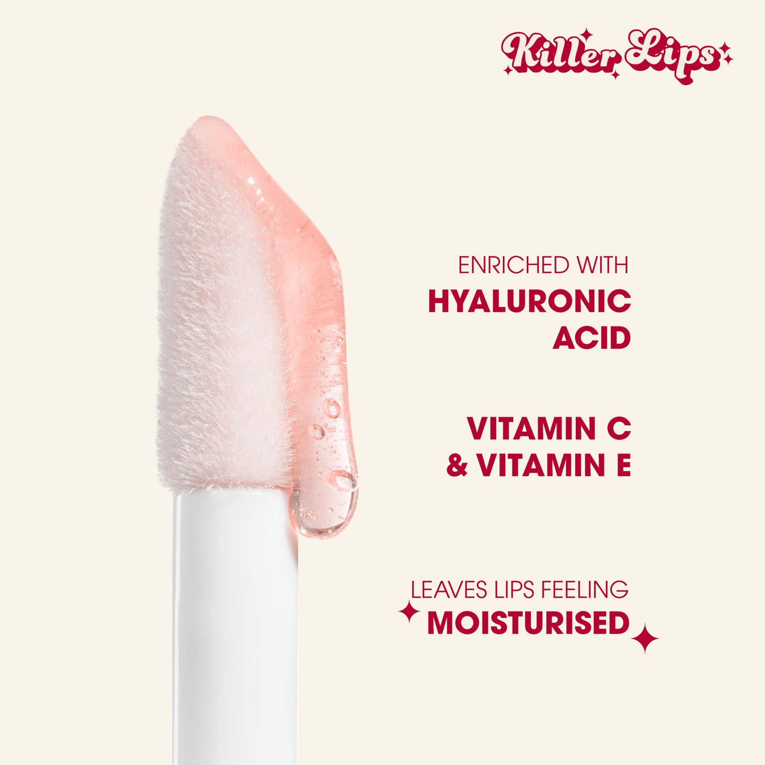 Killer Lips Super Juicy Lip Oil Vanilla 3.8ml