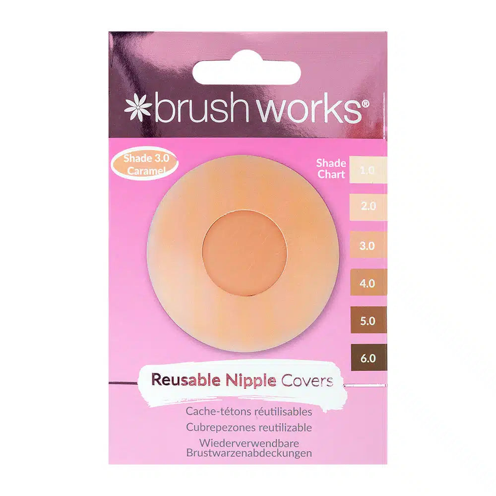 Brushworks Reusable Silicone Nipple Covers