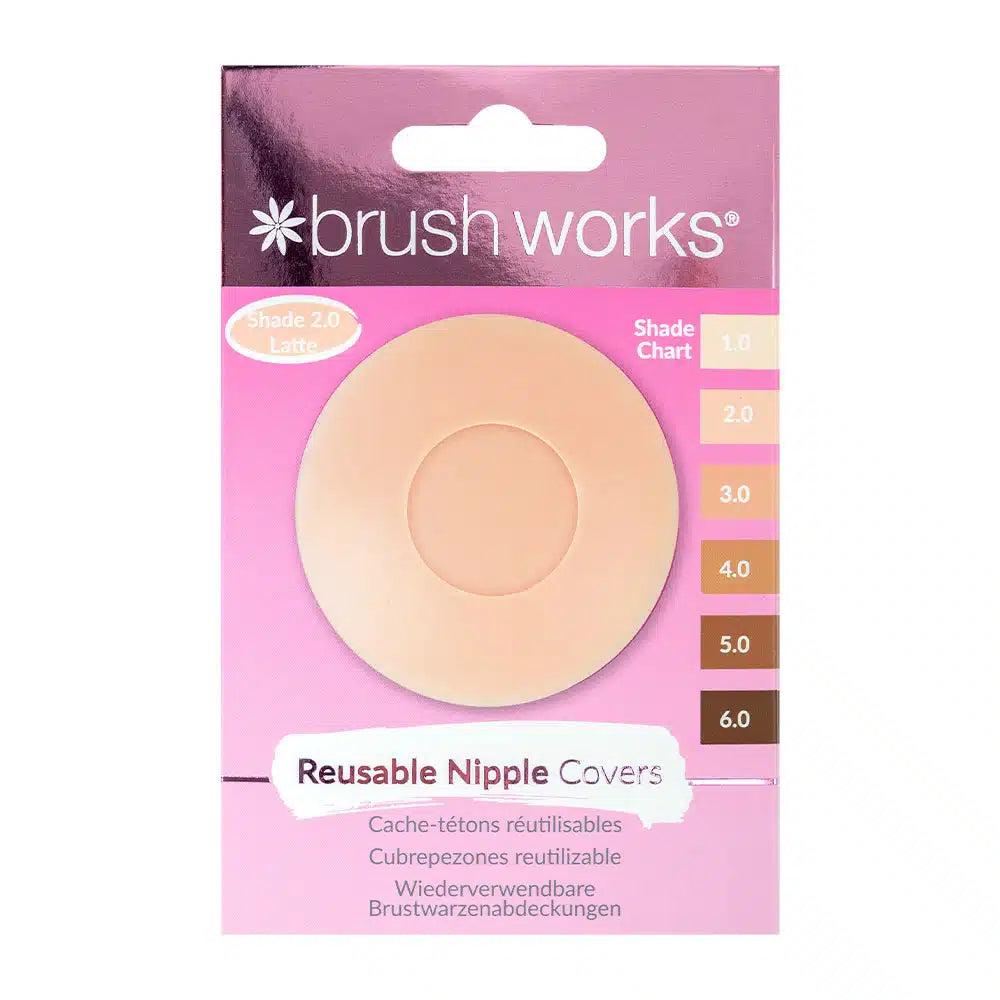 Brushworks Reusable Silicone Nipple Covers