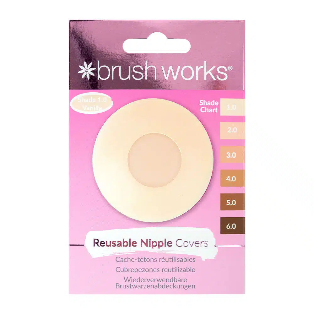 Brushworks Reusable Silicone Nipple Covers