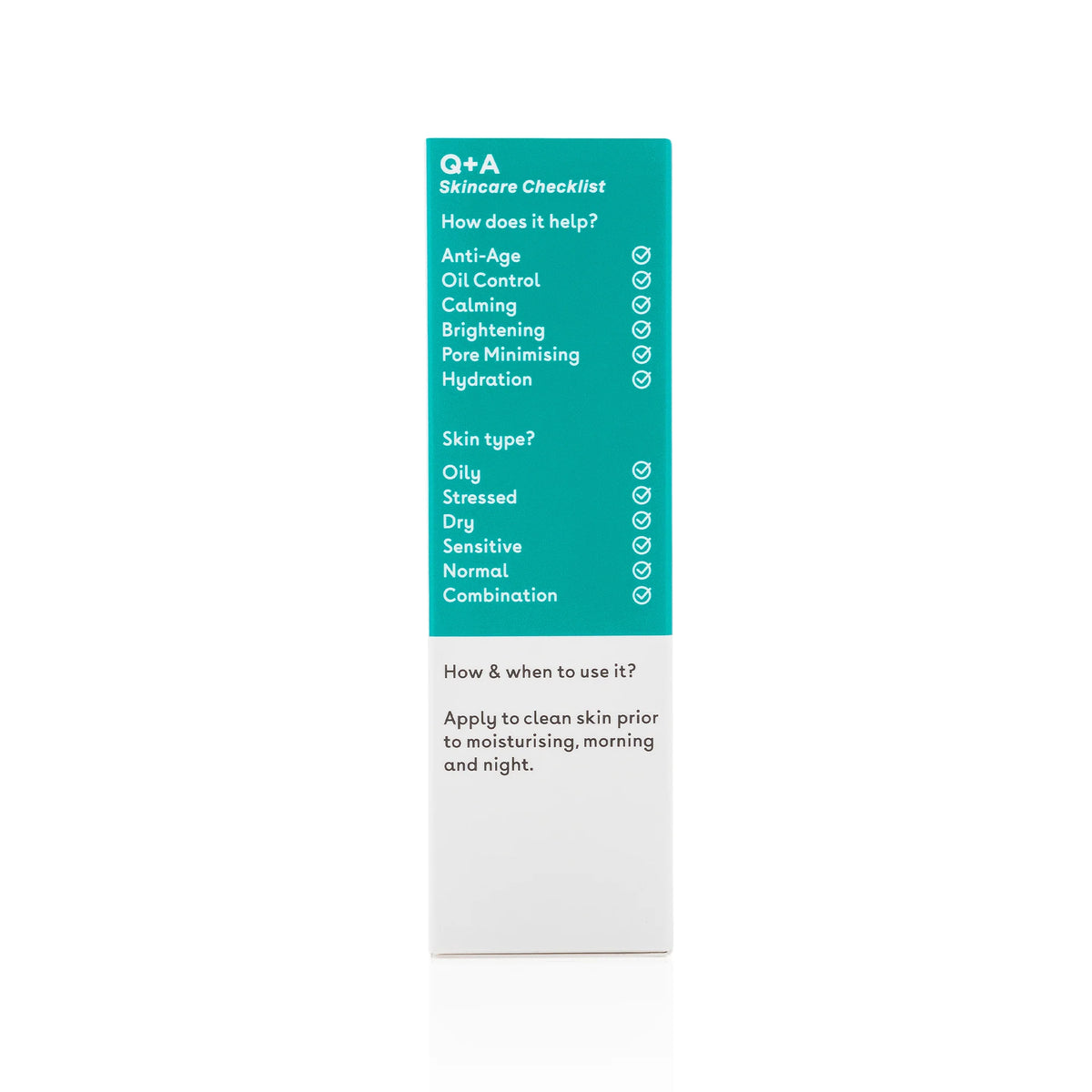 Q+A 10% Niacinamide Facial Serum 30ml