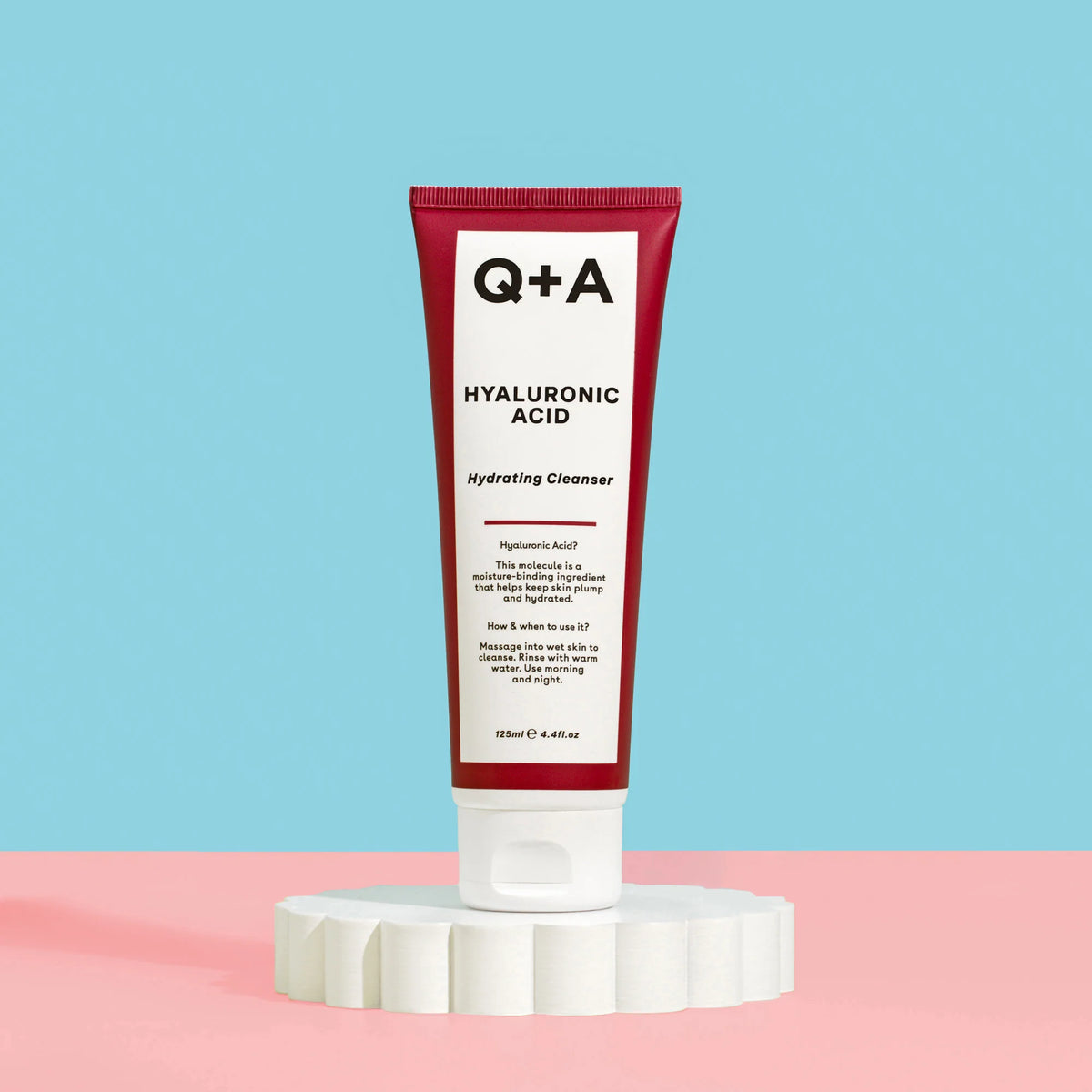 Q+A Hyaluronic Acid Hydrating Cleanser 125 ml