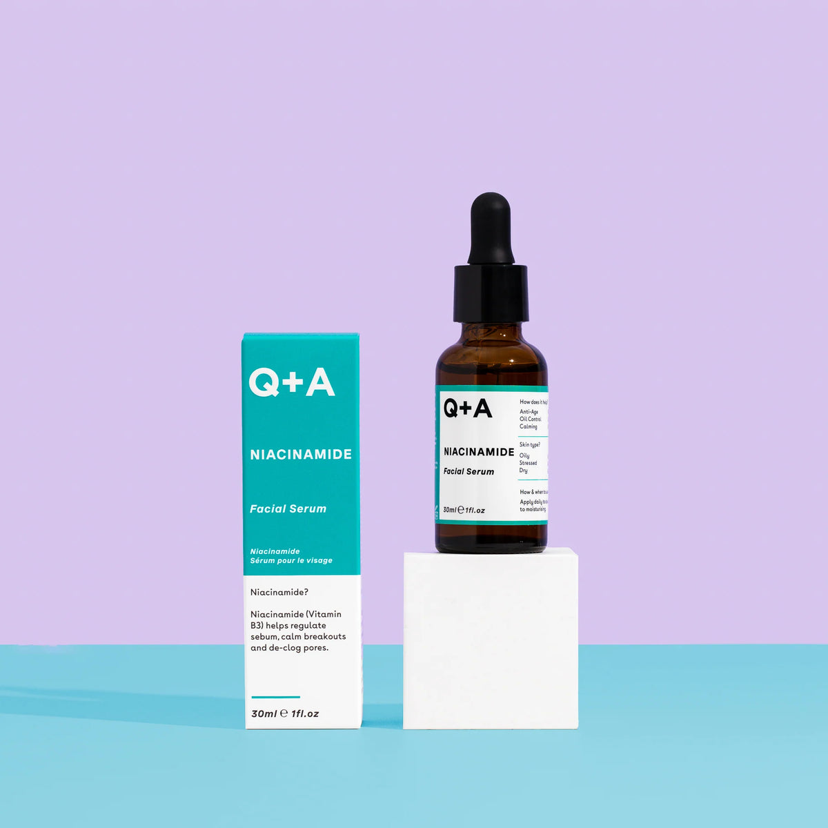 Q+A 10% Niacinamide Facial Serum 30ml
