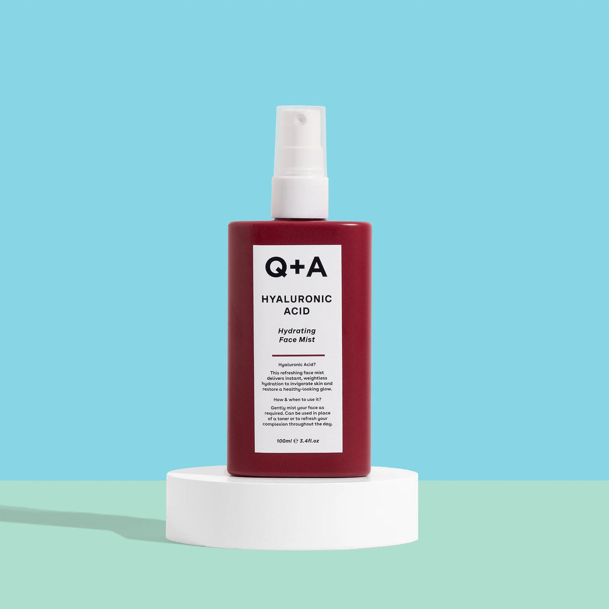 Q+A Hyaluronic Acid Hydrating Face Mist 100ml