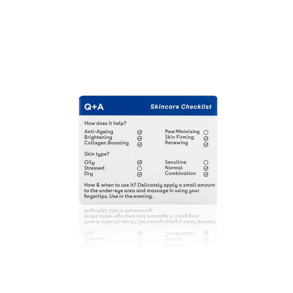 Q+A Retinol Eye Cream 15ml