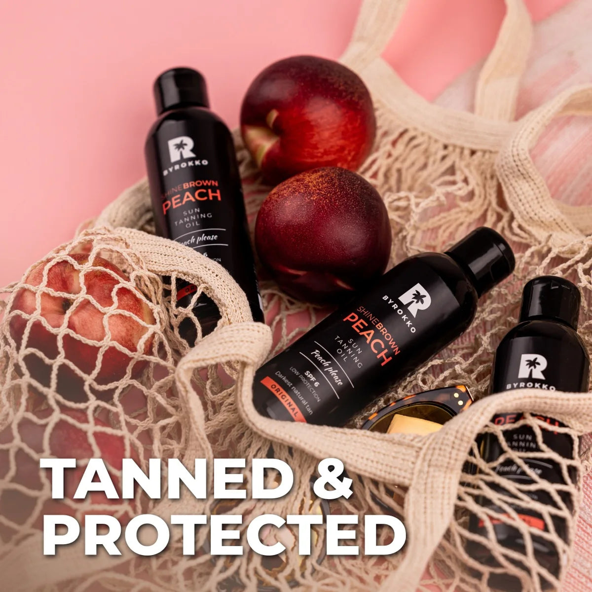 Byrokko Shine Brown Peach Oil SPF 6 150ml