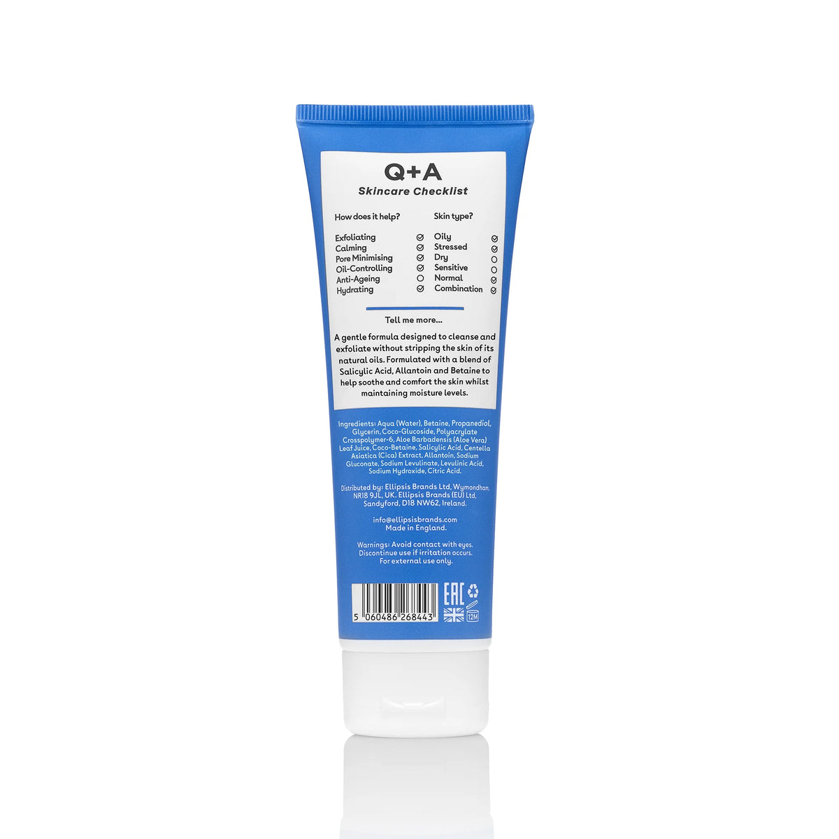 Q+A Salicylic Acid Daily Cleanser 125ml