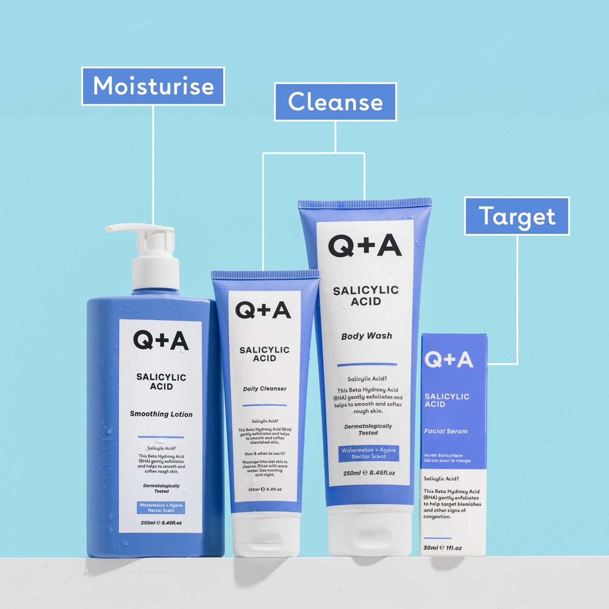 Q+A Salicylic Acid Daily Cleanser 125ml