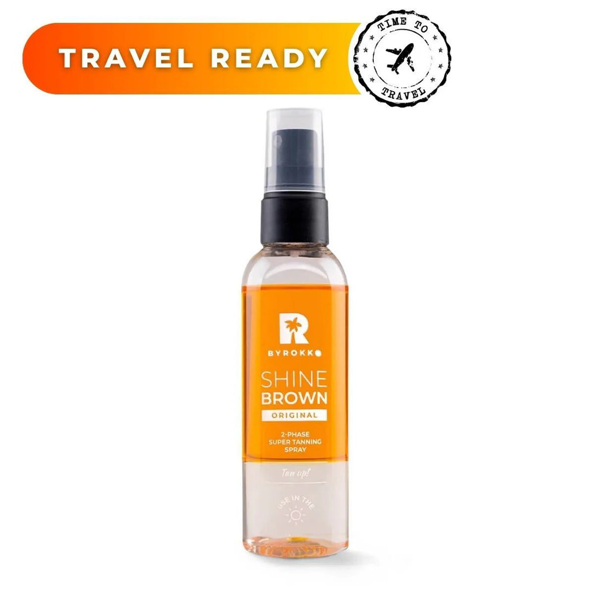 Byrokko Shine Brown Two-Phase Super Tanning Spray 100ml
