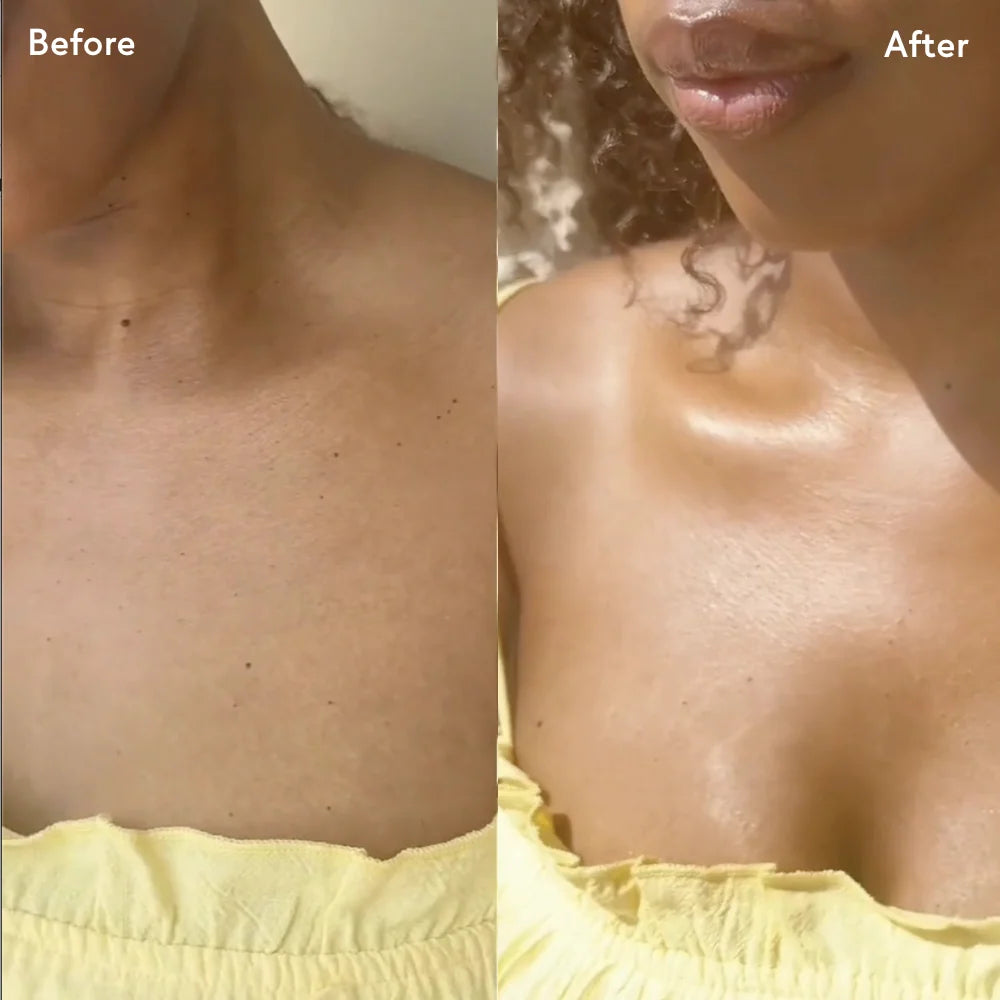Q+A Vitamin C Shimmer Body Oil 150ml