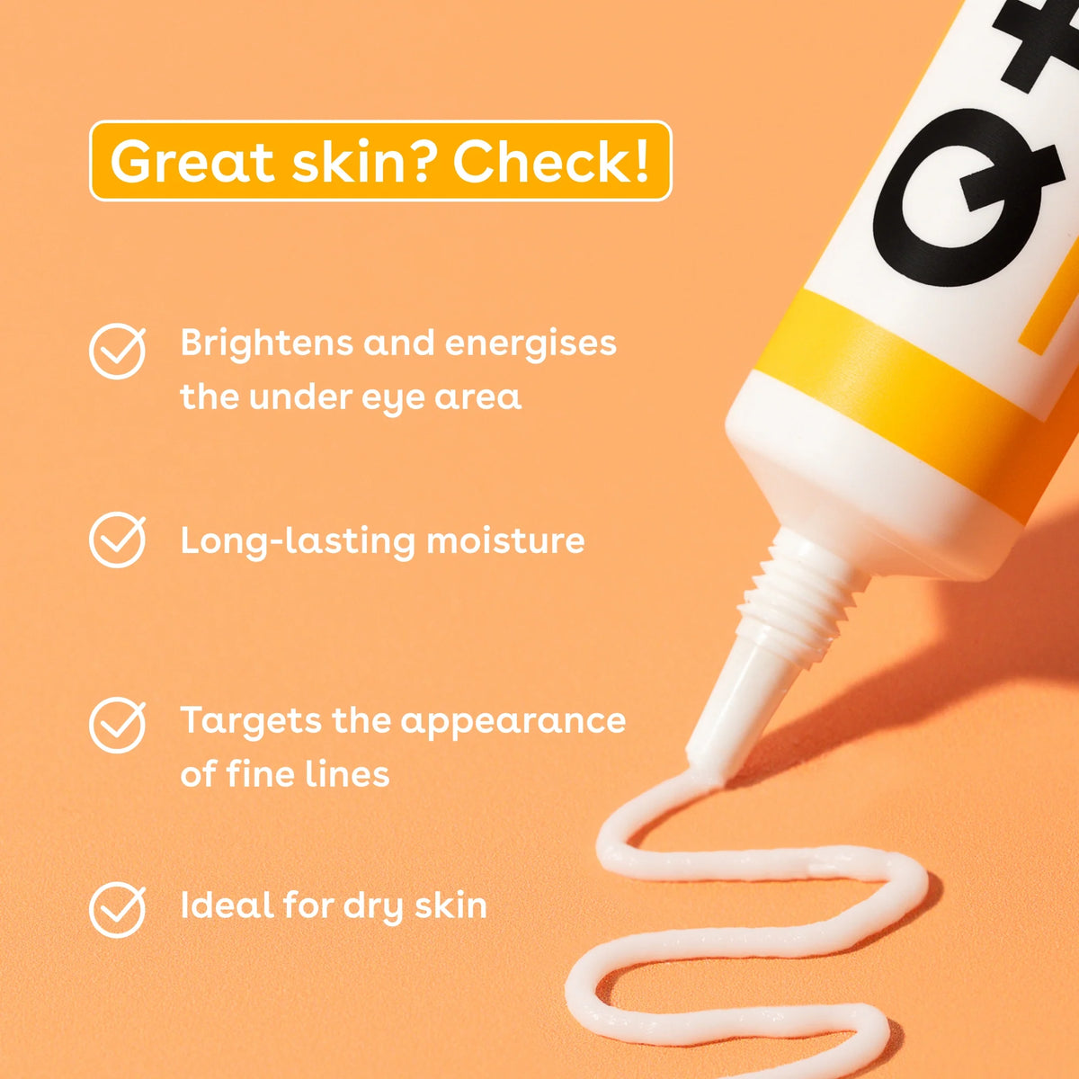 Q+A Vitamin C Eye Cream 15ml