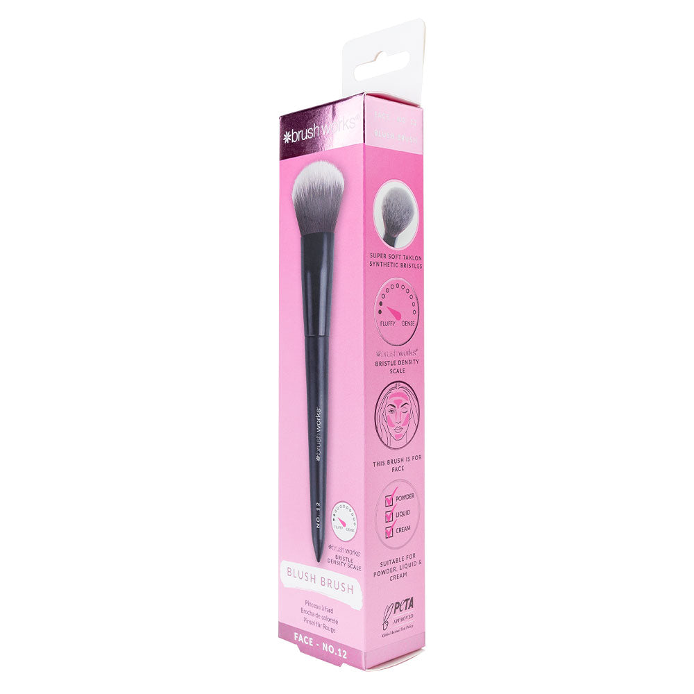 Brushworks No. 12 Blush Brush