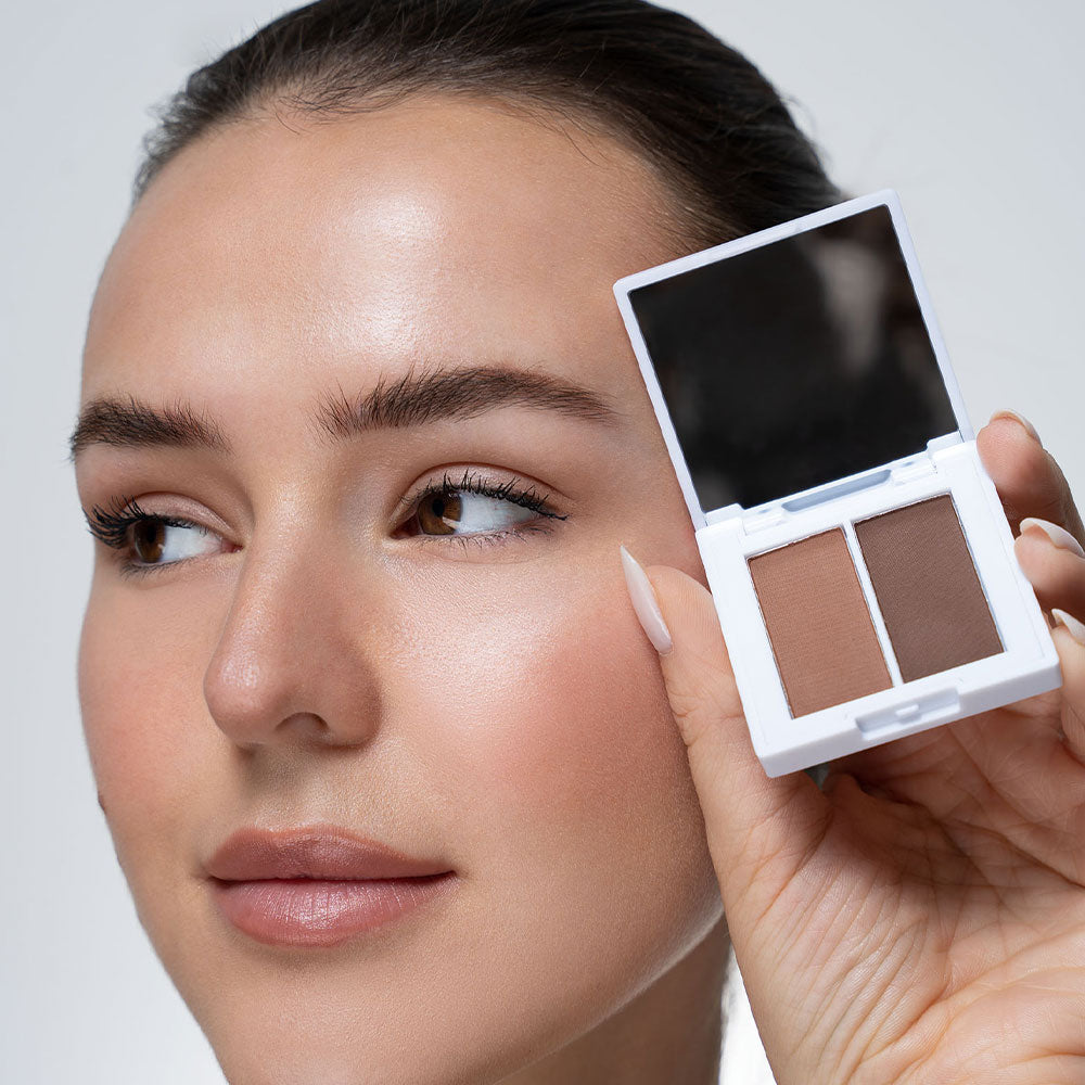 Eye Candy Duo Brow Powder – Chocolate