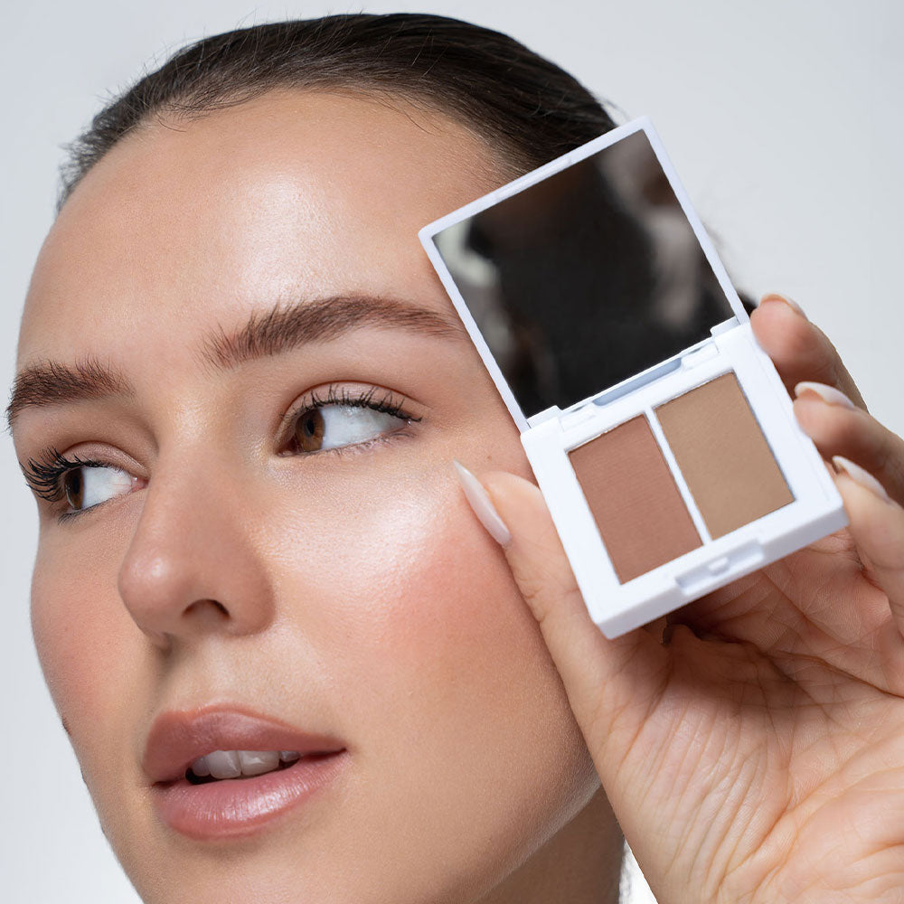 Eye Candy Duo Brow Powder - Taupe